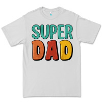 Dove Grey super dad Premium Tee - Artiststas