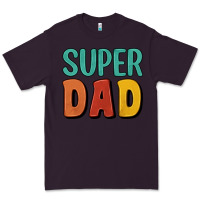 Plum super dad Premium Tee - Artiststas