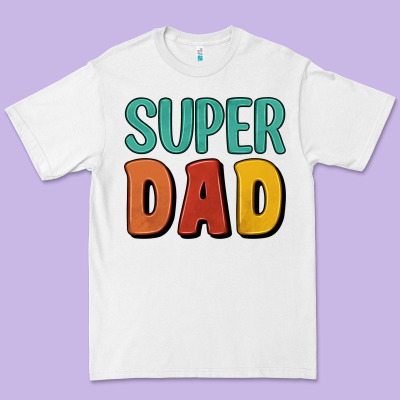 Super Dad Premium Tee Designed By Artiststas