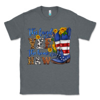 Charcoal Heather the land of the yee the home of the haw Classic Tee - HRA Design Shop