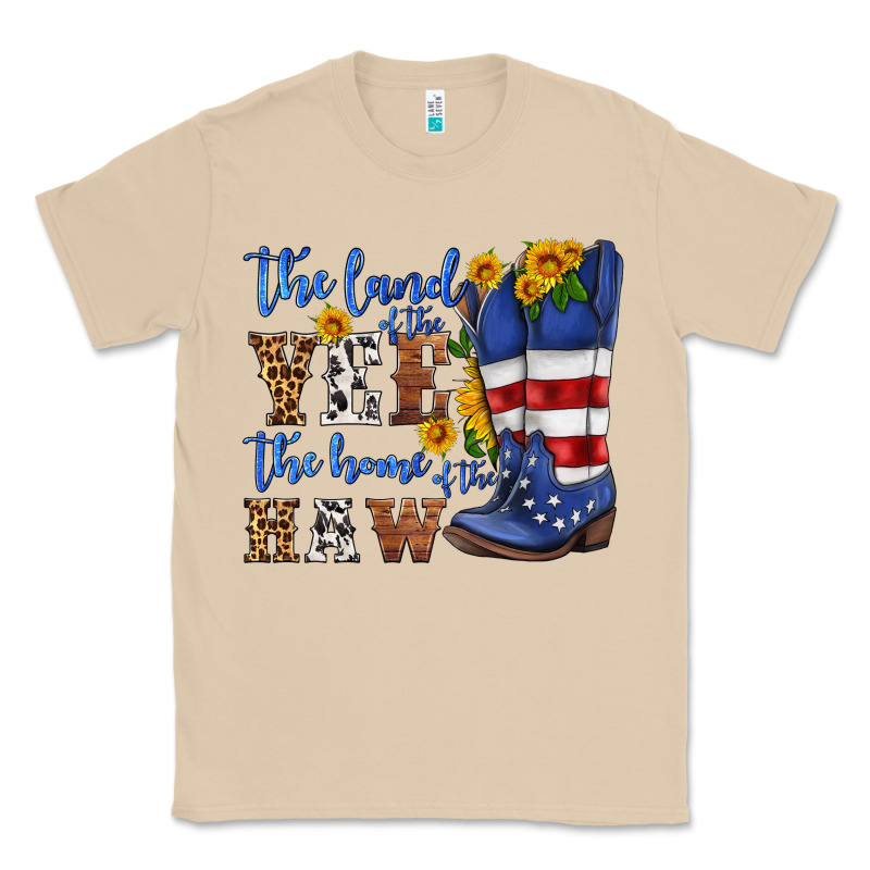 The Land Of The Yee The Home Of The Haw Classic Tee by HRA Design Shop | Teevron