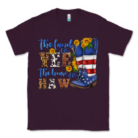 Plum the land of the yee the home of the haw Classic Tee - HRA Design Shop
