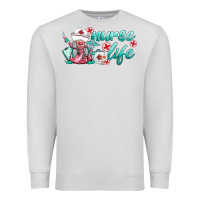 Dove Grey nurse life gnomies Premium Sweatshirt - BarkalooDesign