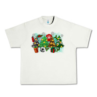 Pistachio christmas trees with soccer Urban Heavy Tee - Zillion Design Studio