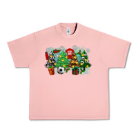 Salmon christmas trees with soccer Urban Heavy Tee - Zillion Design Studio