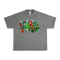 Tornado christmas trees with soccer Urban Heavy Tee - Zillion Design Studio