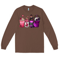 Chestnut wednesday and enid coffee cups Long Sleeve Tee - Zillion Design Studio