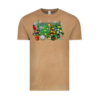 Vintage Camel christmas trees with tennis Vintage Tee - Zillion Design Studio