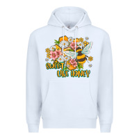 White like honey Premium Hoodie - MaliasSmallBusiness