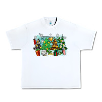 White christmas trees with volleyball Urban Heavy Tee - Zillion Design Studio