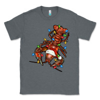 Charcoal Heather Christmas crawfish Classic Tee - FaDigitalArtStudio
