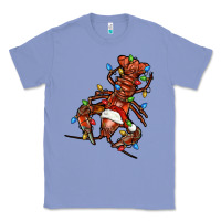 Colony Blue Christmas crawfish Classic Tee - FaDigitalArtStudio