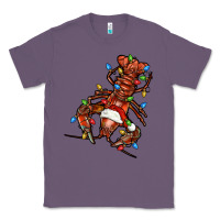 Lavender Christmas crawfish Classic Tee - FaDigitalArtStudio