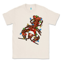 Natural Christmas crawfish Classic Tee - FaDigitalArtStudio