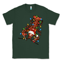 Sports Green Christmas crawfish Classic Tee - FaDigitalArtStudio