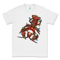 White Christmas crawfish Classic Tee - FaDigitalArtStudio