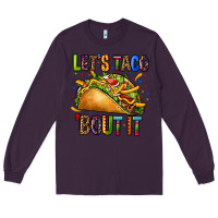 Plum lets taco bout it Long Sleeve Tee - CTS Tumbler Store