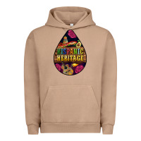 Pigment Burro teardrop Hispanic Heritage Urban Hoodie - BundleAndBundleShop