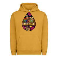 Pigment Peanut Butter teardrop Hispanic Heritage Urban Hoodie - BundleAndBundleShop