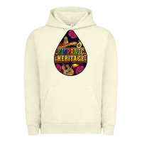 Pigment Pistachio teardrop Hispanic Heritage Urban Hoodie - BundleAndBundleShop