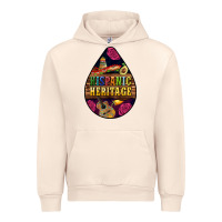 Sandshell teardrop Hispanic Heritage Urban Hoodie - BundleAndBundleShop