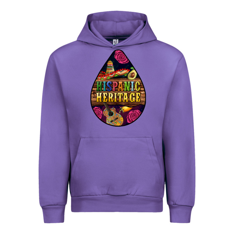 Teardrop Hispanic Heritage Urban Hoodie by BundleAndBundleShop | Teevron