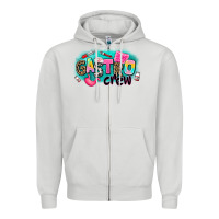 Dove Grey gastro crew Zipper Hoodie - AdoDesignShop