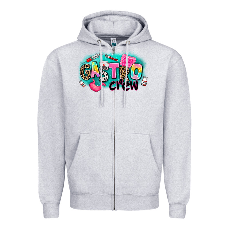 Gastro Crew Zipper Hoodie by AdoDesignShop | Teevron