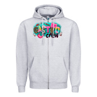 Heather Grey gastro crew Zipper Hoodie - AdoDesignShop