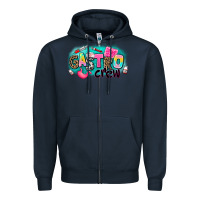 Navy gastro crew Zipper Hoodie - AdoDesignShop