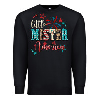 Black little mister america Premium Sweatshirt - NancyCooperArtShop