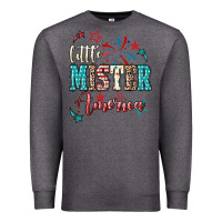 Charcoal Heather little mister america Premium Sweatshirt - NancyCooperArtShop