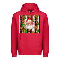 Cardinal santa with gifts Premium Hoodie - AdoDesignShop