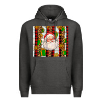 Charcoal Heather santa with gifts Premium Hoodie - AdoDesignShop