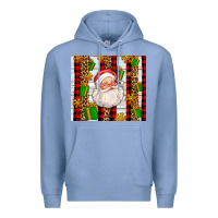 Colony Blue santa with gifts Premium Hoodie - AdoDesignShop