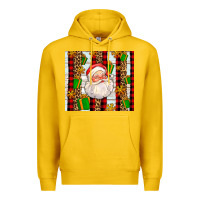 Lemon santa with gifts Premium Hoodie - AdoDesignShop