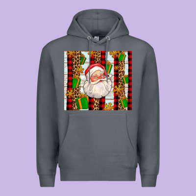 Santa With Gifts Premium Hoodie Designed By Adodesignshop