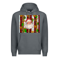 Rock santa with gifts Premium Hoodie - AdoDesignShop
