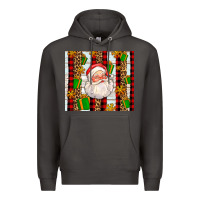 Smoke santa with gifts Premium Hoodie - AdoDesignShop