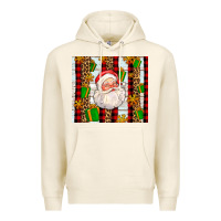 Tofu santa with gifts Premium Hoodie - AdoDesignShop