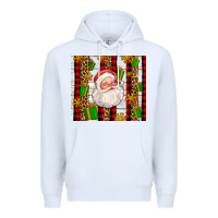 White santa with gifts Premium Hoodie - AdoDesignShop