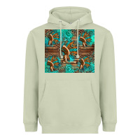Matcha indian headdress Heavyweight Hoodie - Artiststas