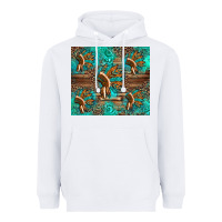 White indian headdress Heavyweight Hoodie - Artiststas