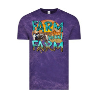 Cloud Purple farm sweet farm with horses Vintage Tee - texasbilliewilder