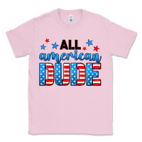 Bubblegum Pink All American dude Classic Tee - Neo Western