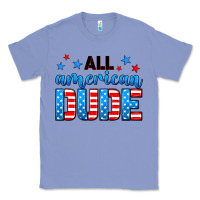Colony Blue All American dude Classic Tee - Neo Western