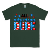Sports Green All American dude Classic Tee - Neo Western