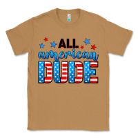 Toasted Coconut All American dude Classic Tee - Neo Western