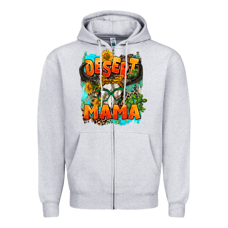 Desert Mama   Leopard Zipper Hoodie by AdoDesignShop | Teevron