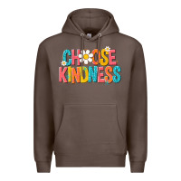 Coffee choose kindness Premium Hoodie - NancyCooperArtShop
